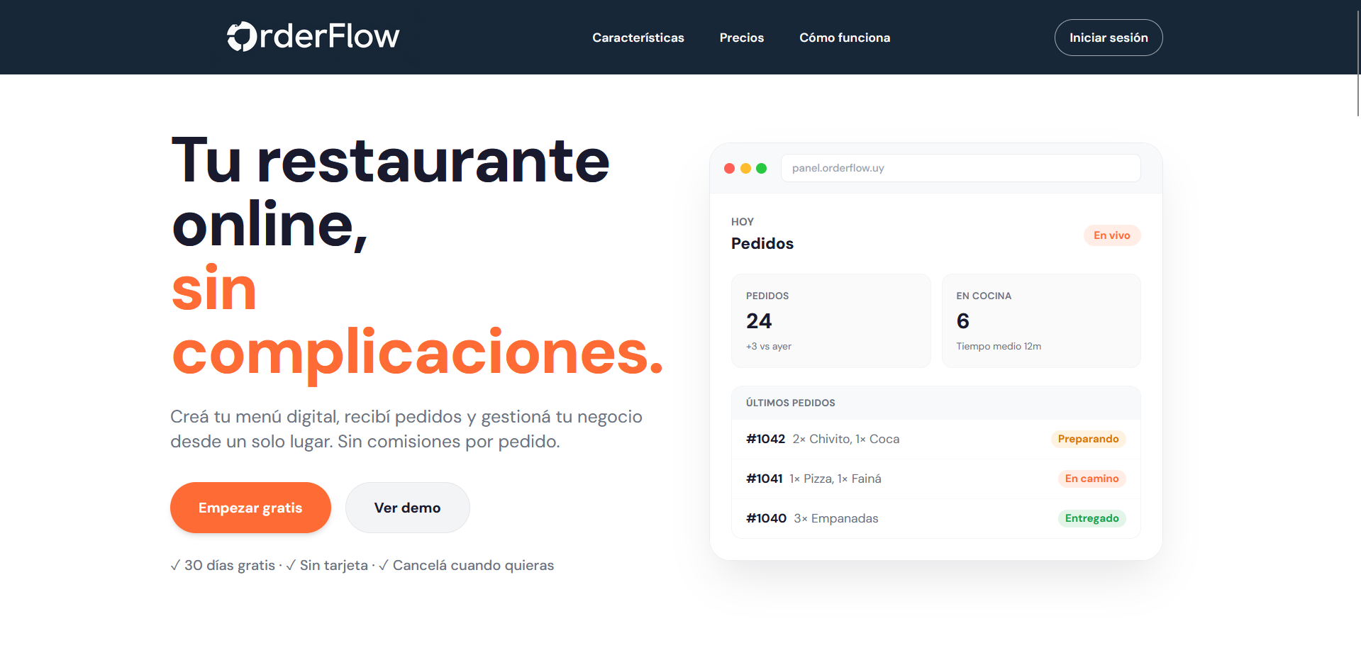 OrderFlow App